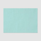 Aqua Blau Seidenpapier (Vorderseite)