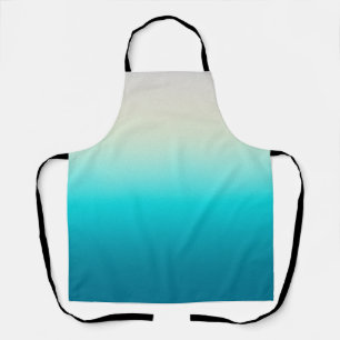 Aqua-Blau-Verlaufs-Abstrakter Hintergrund Sanfter Schürze