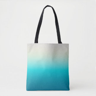 Aqua-Blau-Verlaufs-Abstrakter Hintergrund Sanfter Tasche