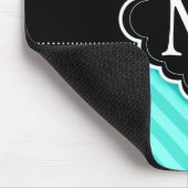 Aqua-blaue Mousepad (Ecke)