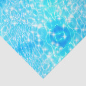 Aqua blauer Wasserwirbel Wasser Texturen cool mode Seidenpapier (Ausschnitt)