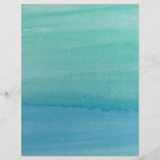 Aqua-blaues Hochzeitspapier (Rückseite)