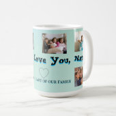 Aqua Blend 6-Photo Nana Tribute Kaffeetasse (VorderseiteRechts)