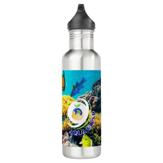Aqua Blend Edelstahlflasche (Rechts)