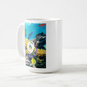 Aqua Blend Kaffeetasse (Vorderseite Links)