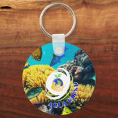 Aqua Blend Schlüsselanhänger (Vorderseite)