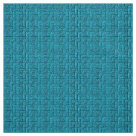 Aqua Blocks Ivory Linen (54" Breite) Stoff