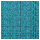 Aqua Blocks Ivory Linen (54" Breite) Stoff (Nahaufnahme)