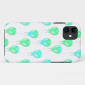 AQUA BLUE BALLOONS IPHONE-FALL Case-Mate iPhone HÜLLE (Rückseite (Horizontal))