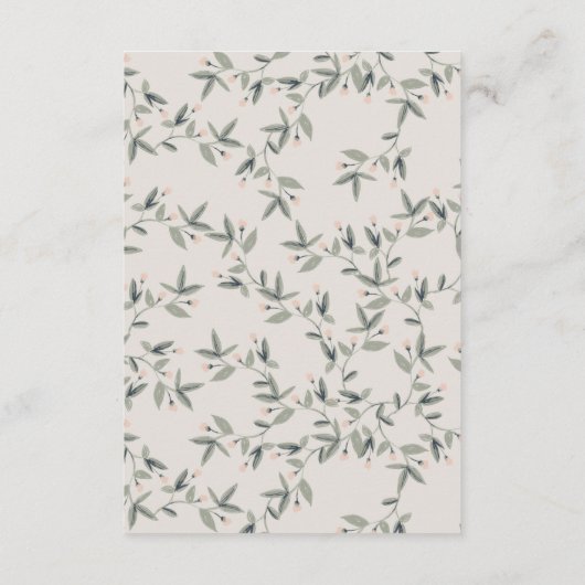 Aqua Blue Blumenstrauß Teapot Cup Wappen Hochzeit Begleitkarte (Rückseite)