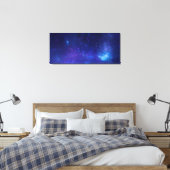 Aqua Blue Celestial Milchstraße Galactic Centre Leinwanddruck (Insitu (Schlafzimmer))