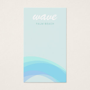 Aqua Blue Coastal Ocean Wave