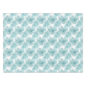 Aqua Blue Coral Sea Fans Tablecloth Tischdecke (Vorderseite (Horizontal))