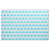 Aqua Blue Crown Stoff (Fat Quarter (45,7 x 55,9 cm))