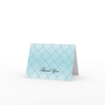 Aqua Blue Diamond Muster Vielen Dank