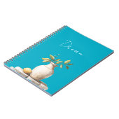 Aqua Blue Dream Sicilian Lemon Pflanze Notizblock (Linke Seite)