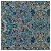 Aqua Blue Dreams Stoff (Nahaufnahme)