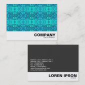 Aqua Blue Festival Visitenkarte (Vorne/Hinten)