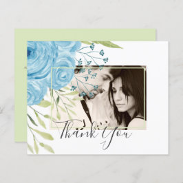 Aqua Blue Floral Wedding