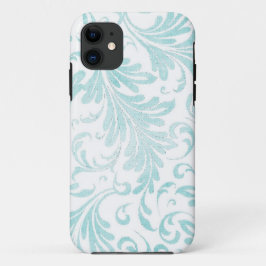 Aqua Blue Green Aqua Acanthus Verlasse Aqua Case-Mate iPhone Hülle