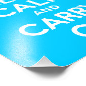 Aqua Blue hält Ruhe und führt weiter Fotodruck (Ecke)