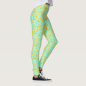 Aqua Blue Il Museo Cantonale d'Arte Leggings (Rechts)