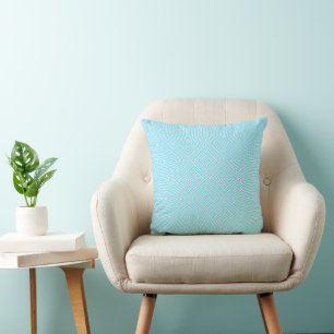 Aqua Blue - Küste ruhig dekorativ Kissen