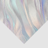 Aqua Blue Lila Pearl White Wedding Seidenpapier (Ausschnitt)