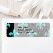 Aqua-Blue-Lilie-Muster (Insitu)