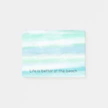 Aqua Blue Minze White Water color Streifen II