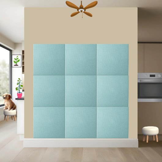 Aqua Blue Moderne Minimalistische Keramik Tile Fliese
