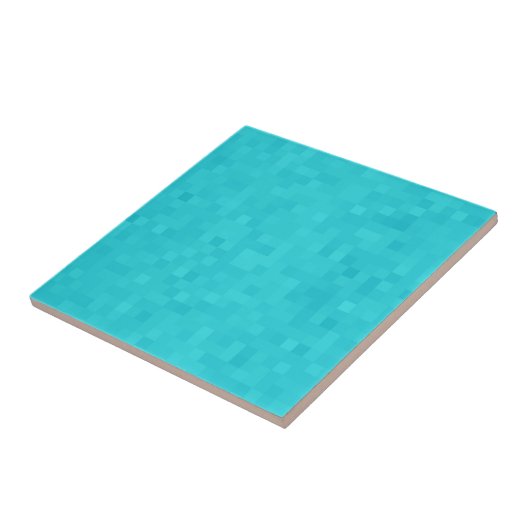 Aqua Blue Mosaic Tile Pattern Fliese (Seite)