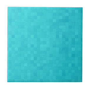 Aqua Blue Mosaic Tile Pattern Fliese