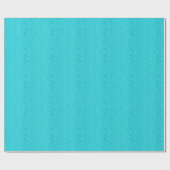 Aqua Blue Mosaic Tile Pattern Geschenkpapier (Flach)