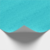 Aqua Blue Mosaic Tile Pattern Geschenkpapier (Ecke)