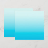 Aqua Blue Obre Hintergrund (Vorne/Hinten)