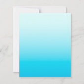 Aqua Blue Obre Hintergrund (Rückseite)
