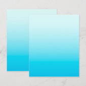 Aqua Blue Obre Hintergrund (Vorne/Hinten)