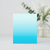 Aqua Blue Obre Hintergrund (Stehend Vorderseite)