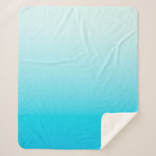 Aqua Blue Obre Hintergrund Sherpadecke