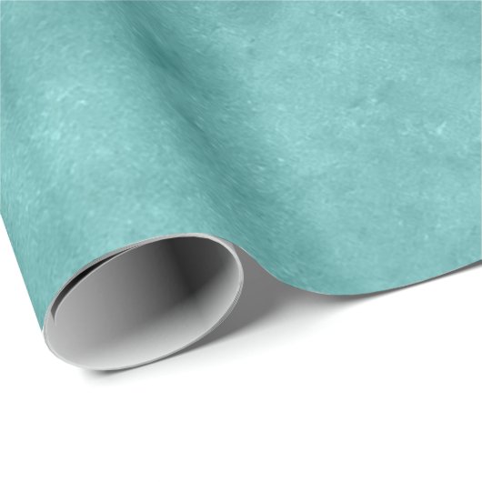 Aqua Blue Ocean Marble Molten Pastel VIP Geschenkpapier (Rolleneckpunkt)