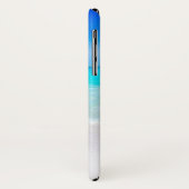 Aqua Blue Ocean Sea Sky Urlaub Reisen Case-Mate iPhone Hülle (Hinten/Links)