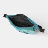 Aqua Blue Ocean Wave SEAS the Day Bauchtasche (Offen)