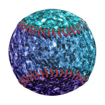 Aqua blue ombre Imitate Glitzer Glitzern