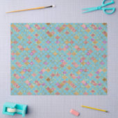 Aqua Blue Pink Lila Gold Glitzer Meraid Seidenpapier (Basteln)