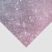 Aqua Blue Pink ombre Sea Galaxy abstrakt Seidenpapier (Detail)