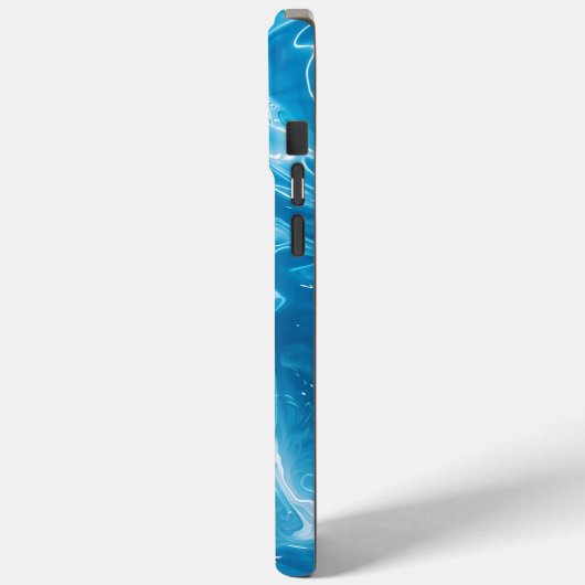 Aqua Blue Pool Water Muster Case-Mate iPhone Hülle (Rückseite / Links)