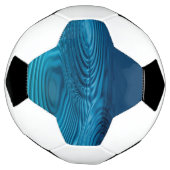 Aqua Blue Ripples Fußball (Gedreht)