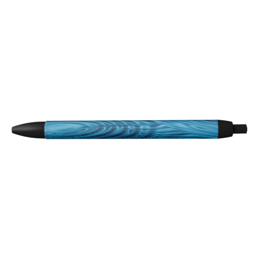 Aqua Blue Ripples Kugelschreiber (Vorderseite)