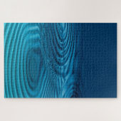 Aqua Blue Ripples Puzzle (Horizontal)